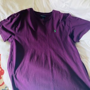 Ralph Lauren Mens tshirt size large.  Purple.  New condition.  Cotton.
